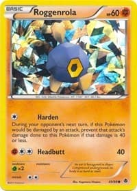 Roggenrola - 49/98 (Cracked Ice Holo) - Blister Exclusives - Pokemon card