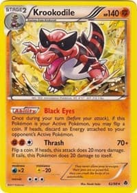 Krookodile - 62/98 (BW Emerging Powers) - Deck Exclusives - Pokemon card