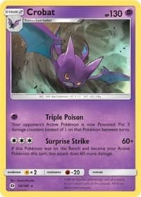 Crobat - 56/149 (Cosmos Holo) - Blister Exclusives - Pokemon card