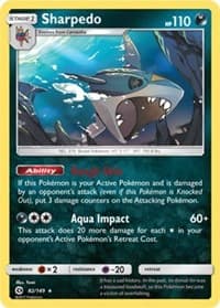 Sharpedo - 82/149 (Cosmos Holo) - Blister Exclusives - Pokemon card