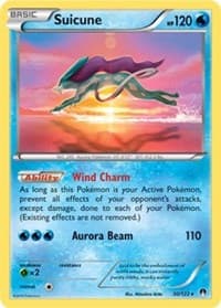 Suicune - 30/122 (Cosmos Holo) - Blister Exclusives - Pokemon card