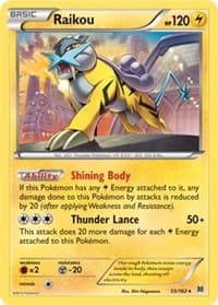 Raikou - 55/162 (Cosmos Holo) - Blister Exclusives - Pokemon card