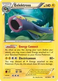Eelektross - 65/160 (Cosmos Holo) - Blister Exclusives - Pokemon card