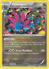 Hydreigon - 074/119 (Cosmos Holo) - Blister Exclusives - Pokemon card