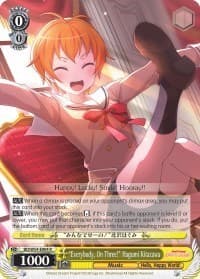 "Everybody, On Three!" Hagumi Kitazawa - BanG Dream! Girls Band Party! - Weiss Schwarz card