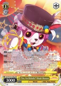 "Yes, I'm Michelle!" Misaki Okusawa (A) (SPM) - BanG Dream! Girls Band Party! - Weiss Schwarz card