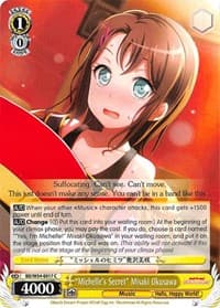 "Michelle's Secret" Misaki Okusawa - BanG Dream! Girls Band Party! - Weiss Schwarz card