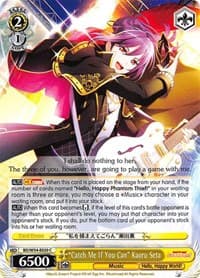 "Catch Me If You Can" Kaoru Seta - BanG Dream! Girls Band Party! - Weiss Schwarz card