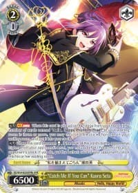 "Catch Me If You Can" Kaoru Seta (B) (SPM) - BanG Dream! Girls Band Party! - Weiss Schwarz card