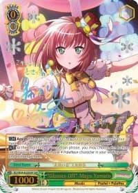 "Glasses Off" Maya Yamato (SSP) - BanG Dream! Girls Band Party! - Weiss Schwarz card