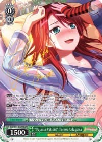 "Pajama Patient" Tomoe Udagawa (A) (SP) - BanG Dream! Girls Band Party! - Weiss Schwarz card