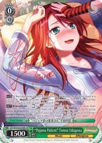 "Pajama Patient" Tomoe Udagawa (B) (SP) - BanG Dream! Girls Band Party! - Weiss Schwarz card