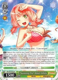"Swimming Trio" HImari Uehara - BanG Dream! Girls Band Party! - Weiss Schwarz card
