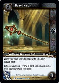 Benediction - Molten Core Treasure - WoW card