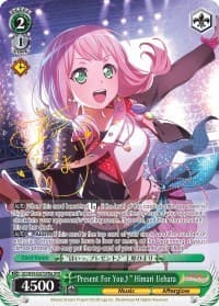 "Present For You" Himari Uehara (A) (SPM) - BanG Dream! Girls Band Party! - Weiss Schwarz card