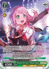 "Present For You" Himari Uehara (B) (SPM) - BanG Dream! Girls Band Party! - Weiss Schwarz card