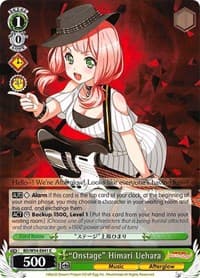 "Onstage" Himari Uehara - BanG Dream! Girls Band Party! - Weiss Schwarz card