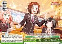 Let's Start a Band! - BanG Dream! Girls Band Party! - Weiss Schwarz card