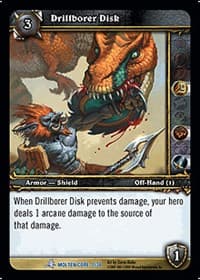 Drillborer Disk - Molten Core Treasure - WoW card