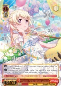 "Place Of Purity" Chisato Shirasagi (SSP) - BanG Dream! Girls Band Party! - Weiss Schwarz card