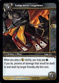 Judgement Legplates - Molten Core Treasure - WoW card