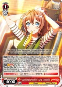 "Matching Scrunchies" Saya Yamabuki - BanG Dream! Girls Band Party! - Weiss Schwarz card
