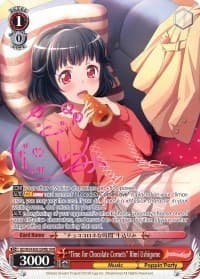 "Time for Chocolate Cornets" Rimi Ushigome (B) (SPM) - BanG Dream! Girls Band Party! - Weiss Schwarz card