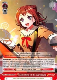 Something in the Warehouse - BanG Dream! Girls Band Party! - Weiss Schwarz card