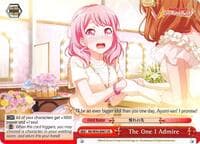 The One I Admire - BanG Dream! Girls Band Party! - Weiss Schwarz card
