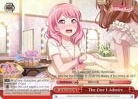 The One I Admire (RRR) - BanG Dream! Girls Band Party! - Weiss Schwarz card