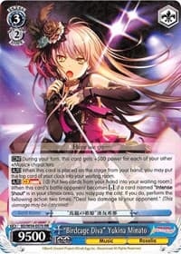 "Birdcage Diva" Yukina Minato - BanG Dream! Girls Band Party! - Weiss Schwarz card
