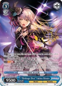 "Birdcage Diva" Yukina Minato (A) (SP) - BanG Dream! Girls Band Party! - Weiss Schwarz card