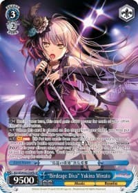 "Birdcage Diva" Yukina Minato (B) (SP) - BanG Dream! Girls Band Party! - Weiss Schwarz card