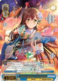 "Shared Happiness" Tae Hanazono (SSP) - BanG Dream! Girls Band Party! - Weiss Schwarz card