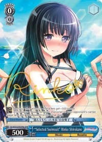 "Selected Swimsuit" Rinko Shirokane (A) (SPM) - BanG Dream! Girls Band Party! - Weiss Schwarz card