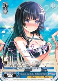 "Selected Swimsuit" Rinko Shirokane (B) (SPM) - BanG Dream! Girls Band Party! - Weiss Schwarz card