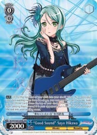 "Good Sound" Sayo Hikawa (B) (SPM) - BanG Dream! Girls Band Party! - Weiss Schwarz card