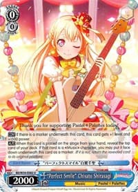 "Perfect Smile" Chisato Shirasagi - BanG Dream! Girls Band Party! - Weiss Schwarz card