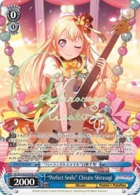 "Perfect Smile" Chisato Shirasagi (B) (SPM) - BanG Dream! Girls Band Party! - Weiss Schwarz card