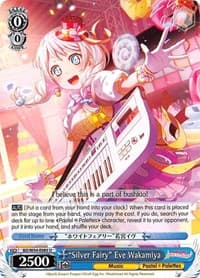 "Silver Fairy" Eve Wakamiya - BanG Dream! Girls Band Party! - Weiss Schwarz card