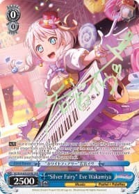 "Silver Fairy" Eve Wakamiya (B) (SPM) - BanG Dream! Girls Band Party! - Weiss Schwarz card