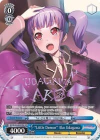 "Little Demon" Ako Udagawa (B) (SPM) - BanG Dream! Girls Band Party! - Weiss Schwarz card