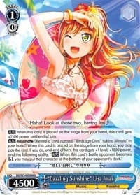 "Dazzling Sunshine" Lisa Imai - BanG Dream! Girls Band Party! - Weiss Schwarz card