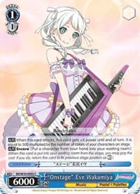 "Onstage" Eve Wakamiya - BanG Dream! Girls Band Party! - Weiss Schwarz card