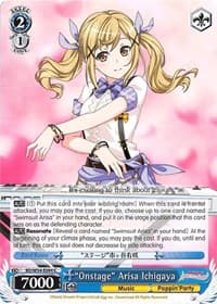 "Onstage" Arisa Ichigaya - BanG Dream! Girls Band Party! - Weiss Schwarz card
