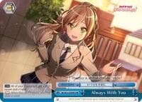 Always With You (RRR) - BanG Dream! Girls Band Party! - Weiss Schwarz card