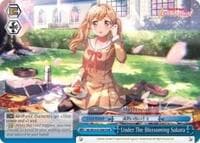 Under The Blossoming Sakura (RRR) - BanG Dream! Girls Band Party! - Weiss Schwarz card