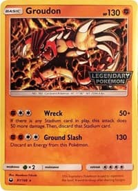 Groudon - 81/168 (Cosmos Holo) (Gamestop Promo) - Miscellaneous Cards & Products - Pokemon card