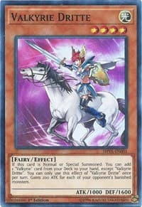 Valkyrie Dritte - Shadows in Valhalla - YuGiOh card