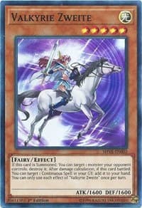 Valkyrie Zweite - Shadows in Valhalla - YuGiOh card